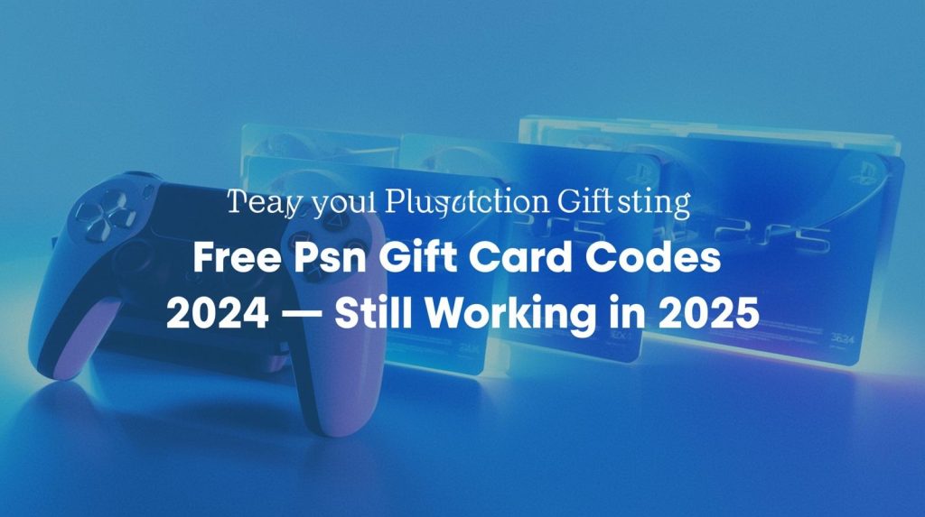 free psn gift card codes 2024