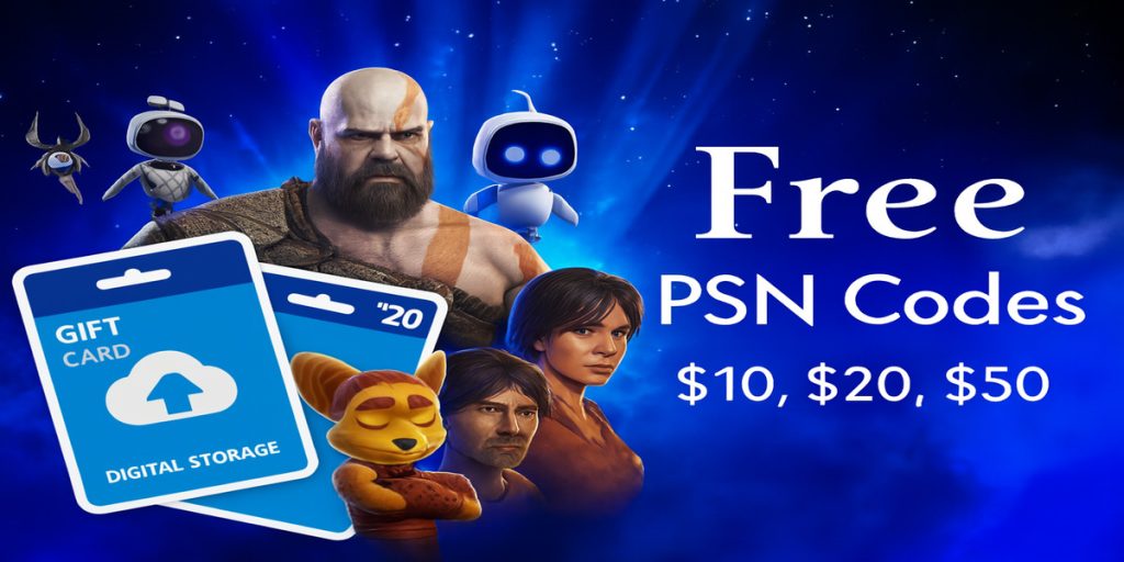 Free gift card codes PSN 2025 – How to get free PSN gift cards safely